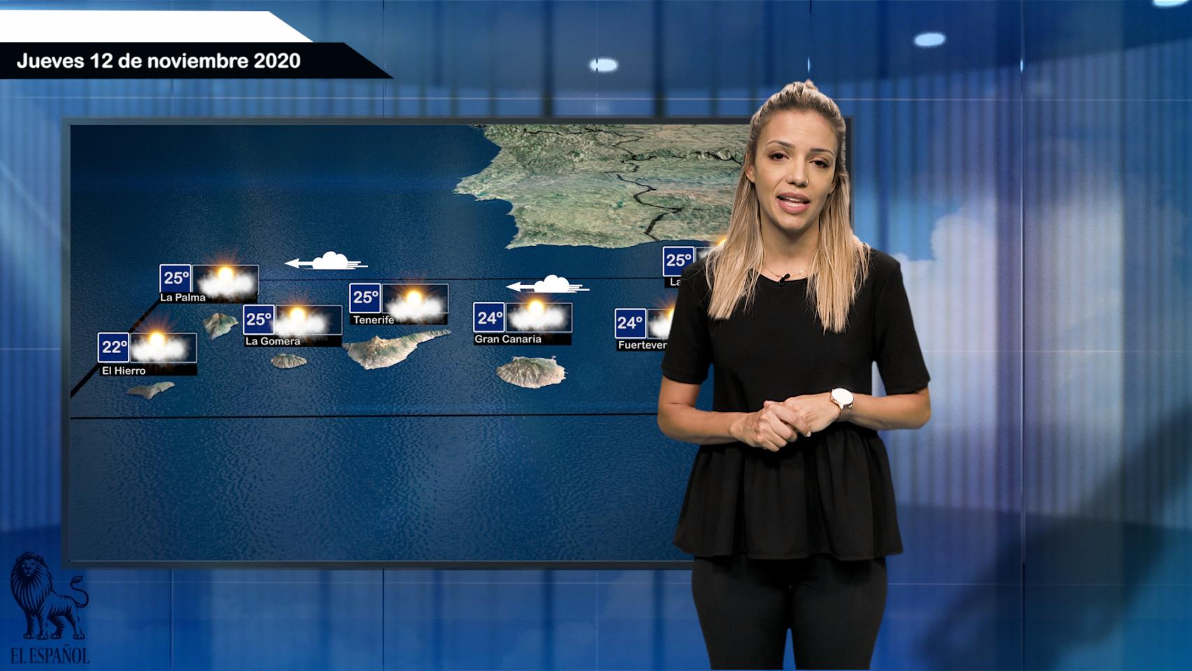 Pronóstico para el jueves 12 de noviembre.
