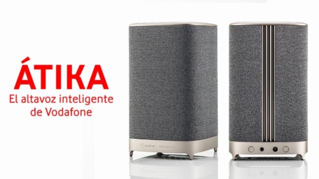 Vodafone ya tiene un altavoz inteligente con Alexa: Átika