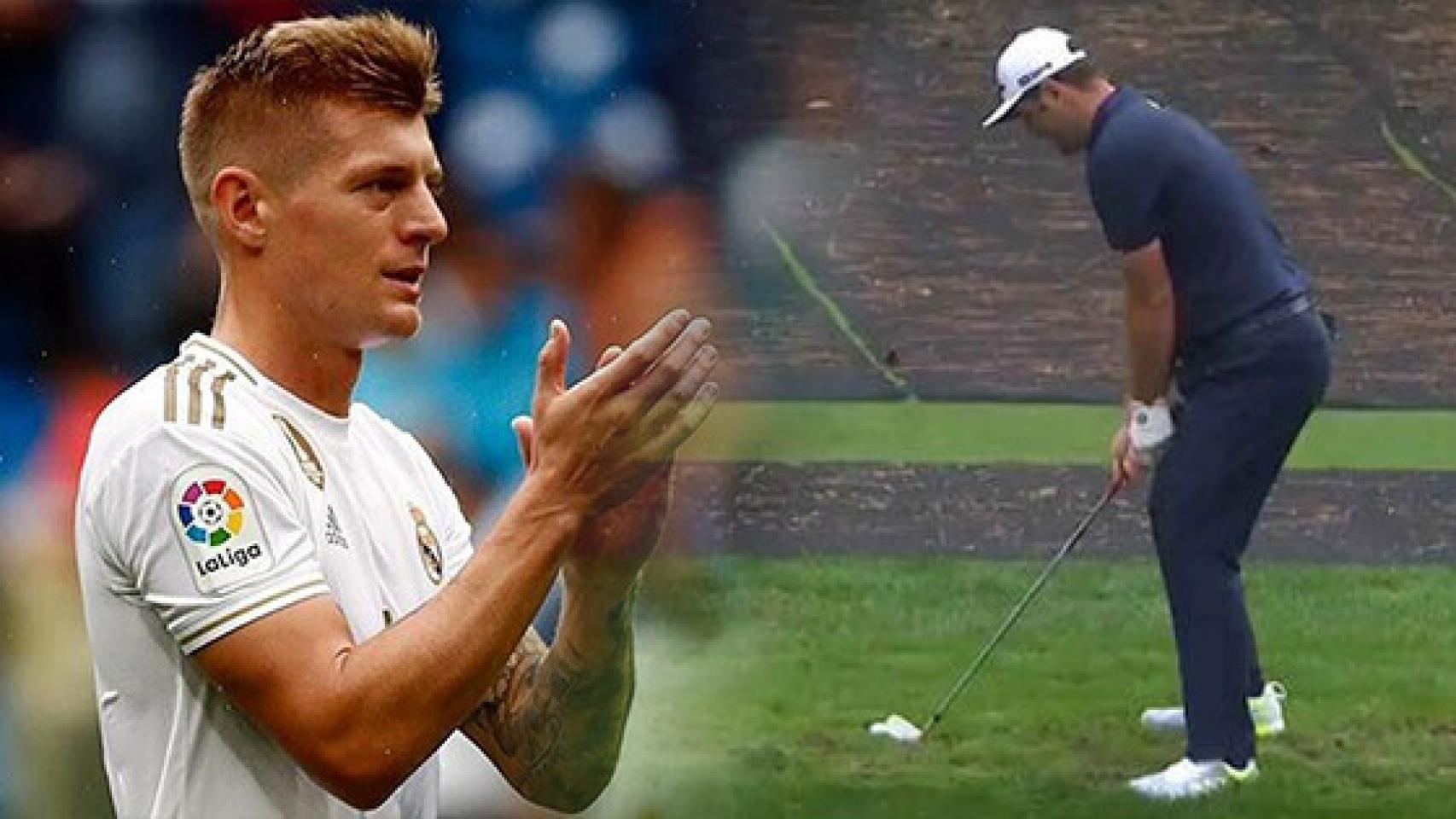 Kroos y su reacción viral al golpeo de Jon Rahm