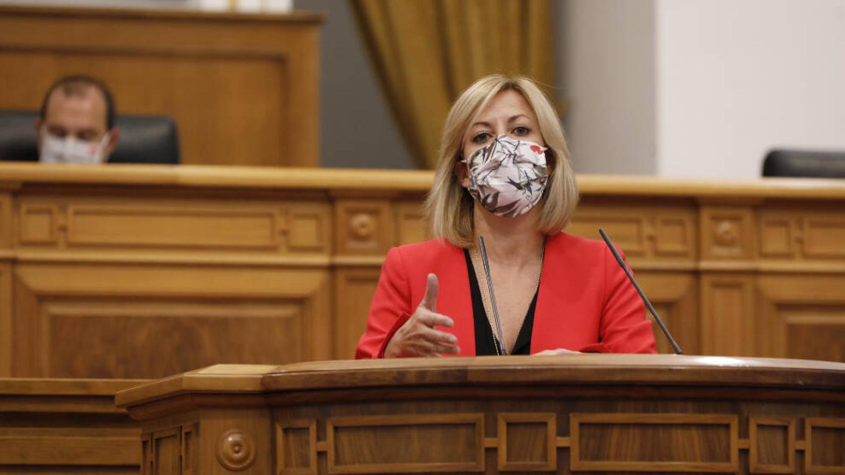 Ana Isabel Abengózar, portavoz del Grupo Socialista en las Cortes de Castilla-La Mancha