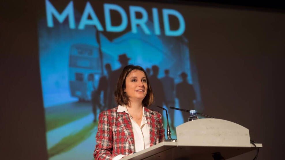 Imagen de la delegada de Cultura, Turismo y Deporte, Andrea Levy. Foto: Ayuntamiento de Madrid
