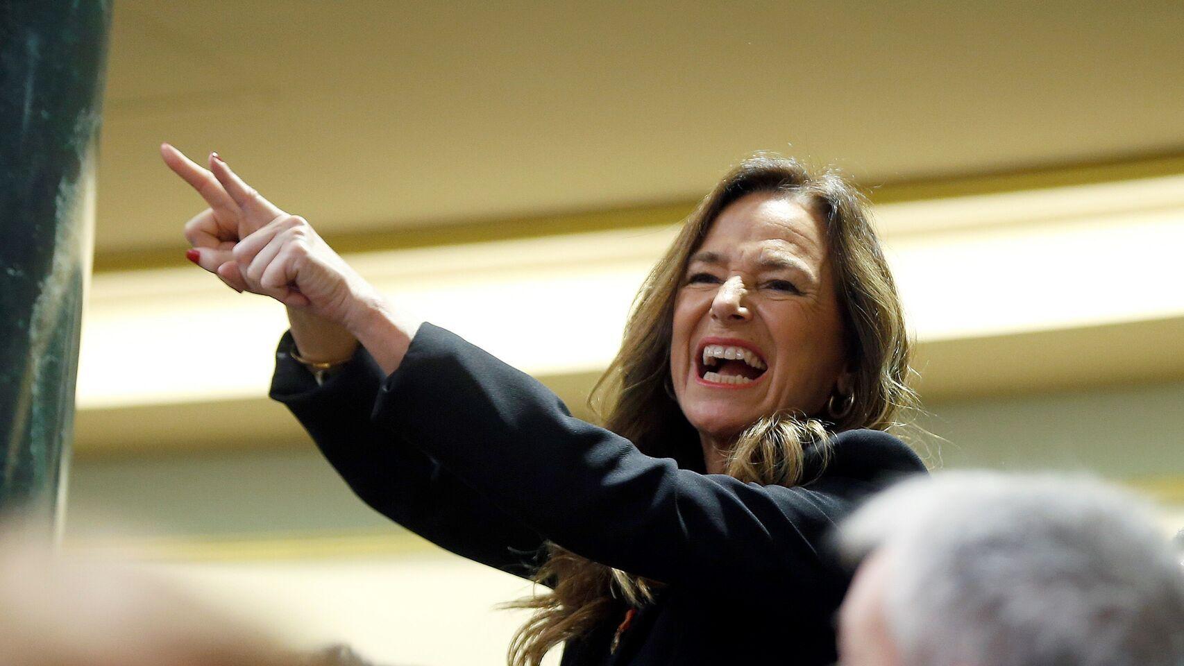 La diputada del PP, Teresa Jiménez-Becerril