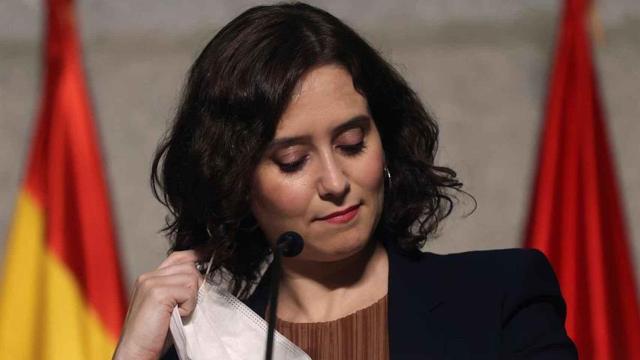 Isabel Díaz Ayuso, presidenta de la Comunidad de Madrid.