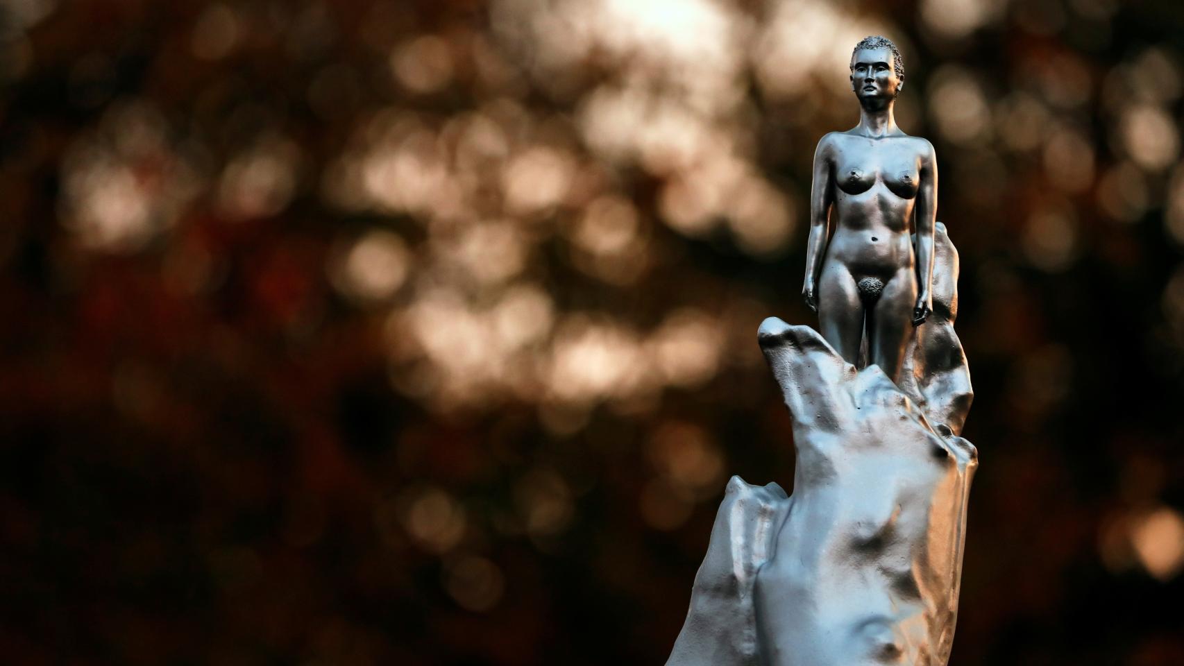 La polémica estatua de Mary Wollstonecraft.