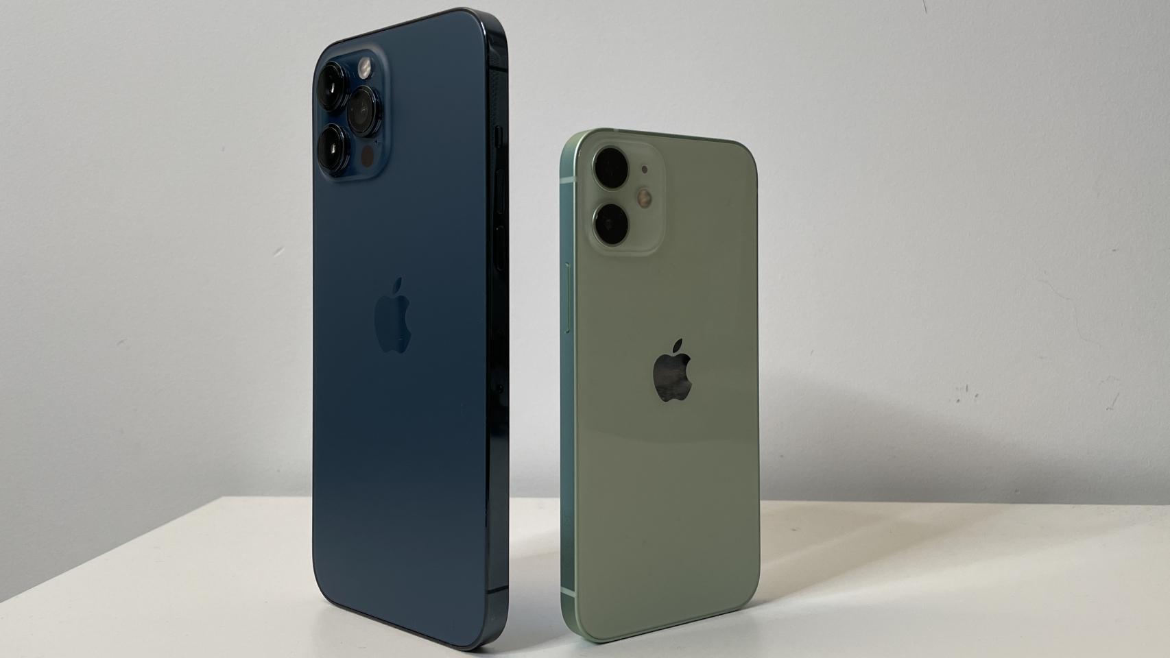 iPhone 12 mini y iPhone 12 Pro Max