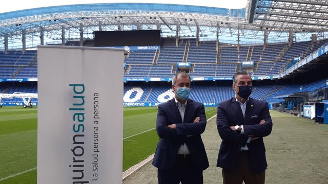 Acuerdo entre Quirónsalud y Deportivo