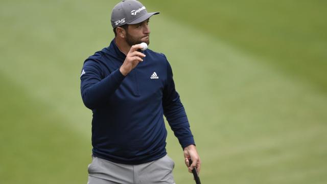 Jon Rahm, durante un torneo de la temporada 2020