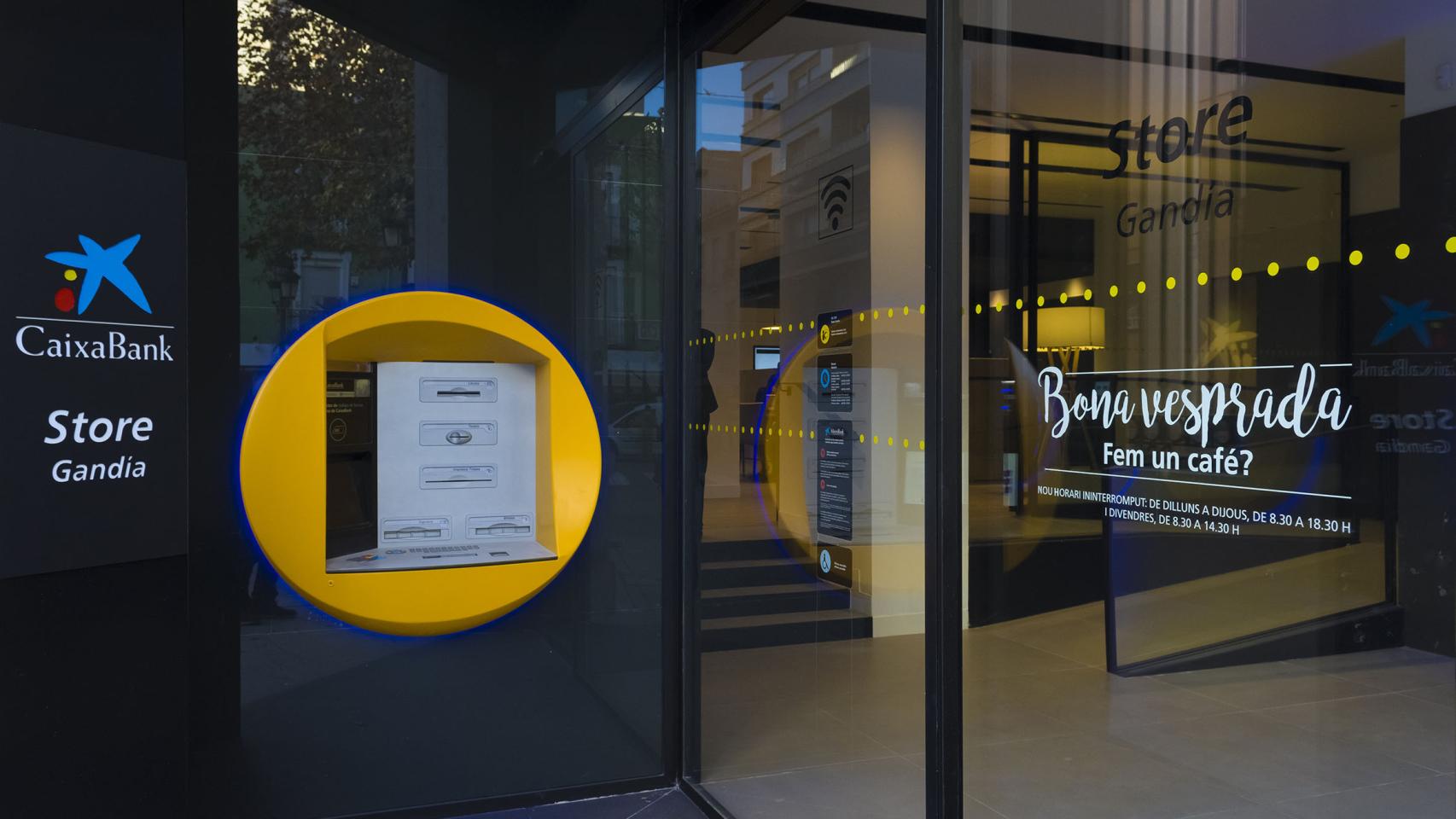 Sucursal de CaixaBank.