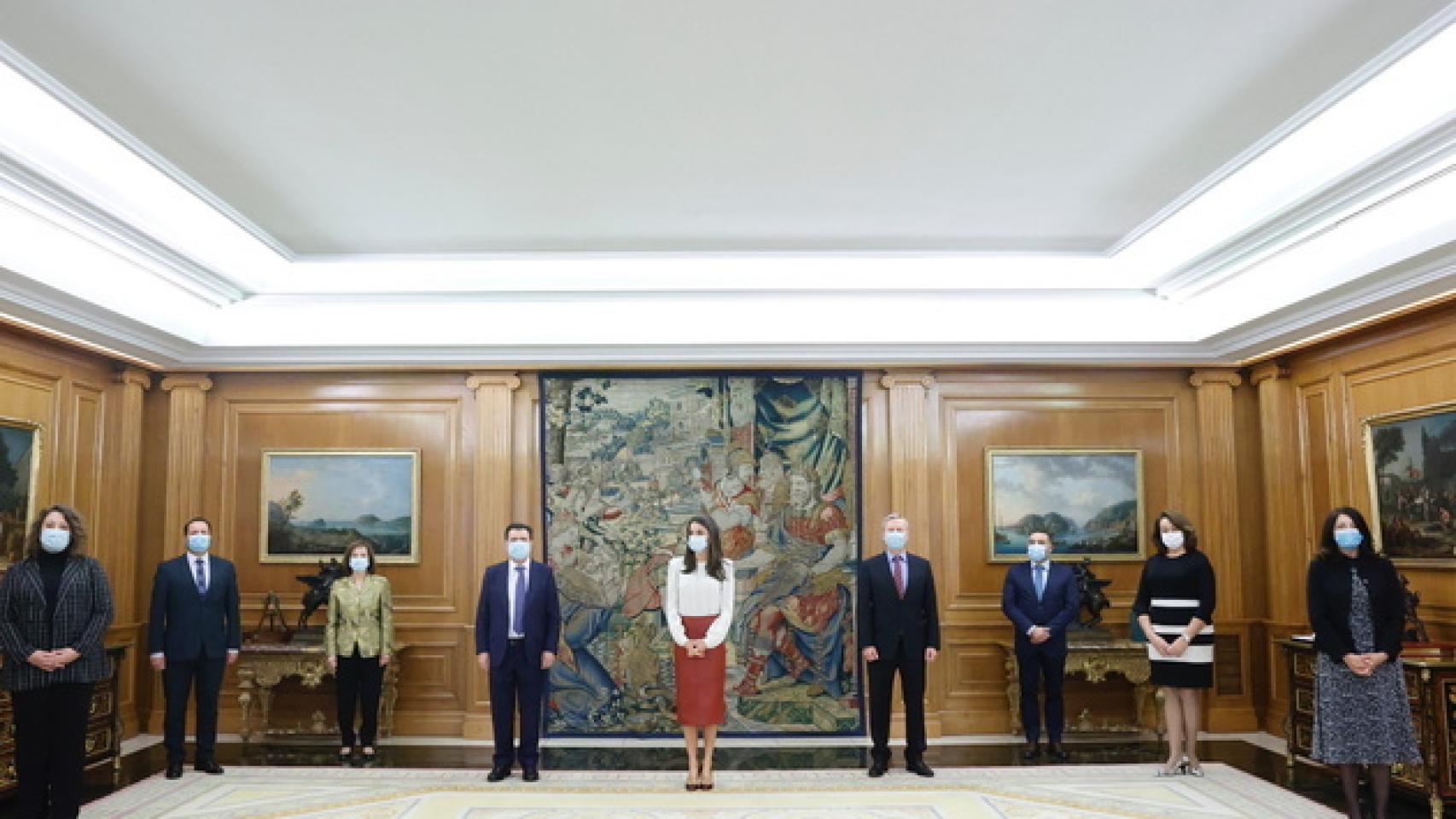 La AEEPP traslada a la Reina Letizia la preocupación por el futuro de los medios de comunicación