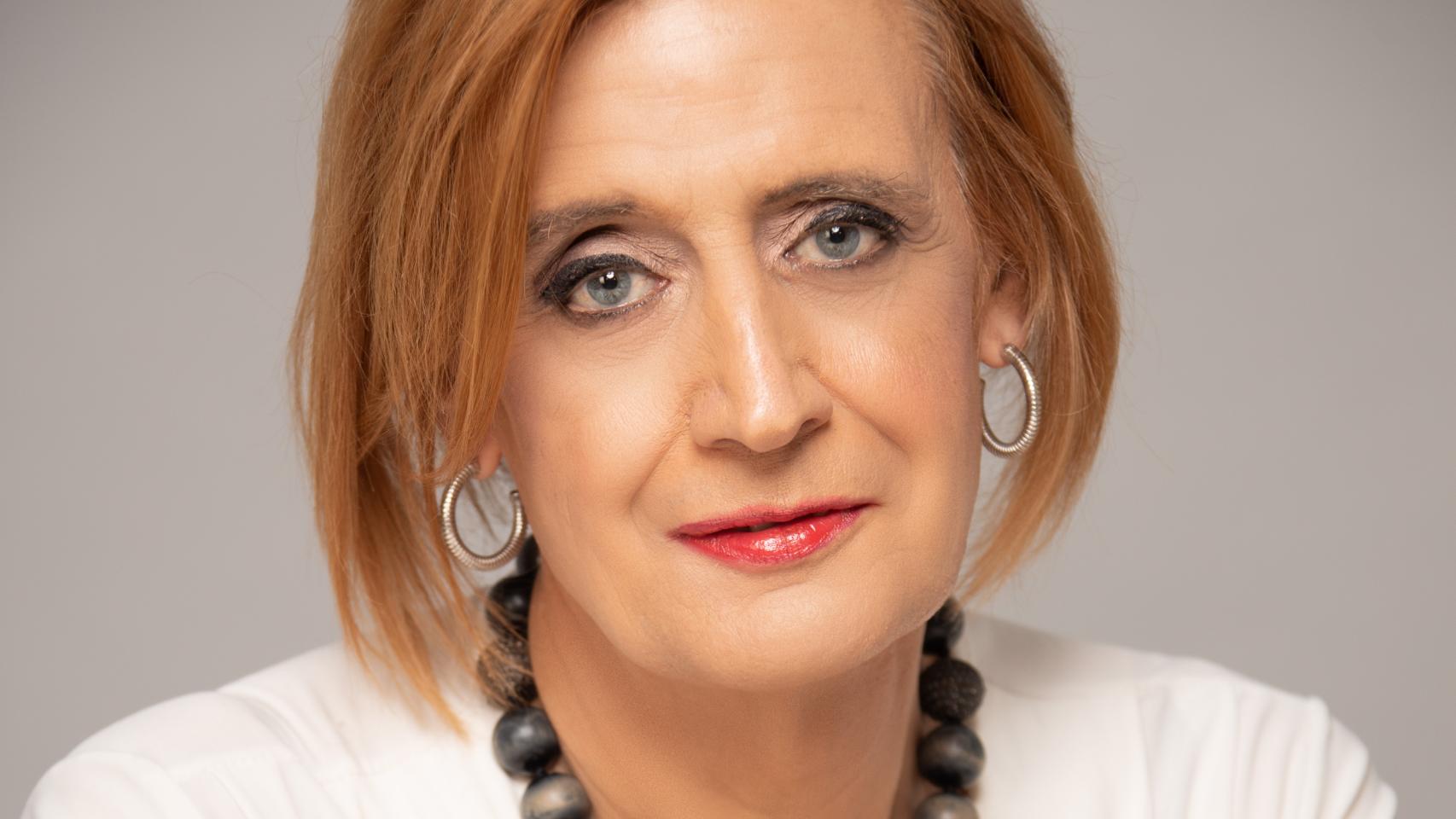 Eva Díaz, directiva trans en una tecnológica española.