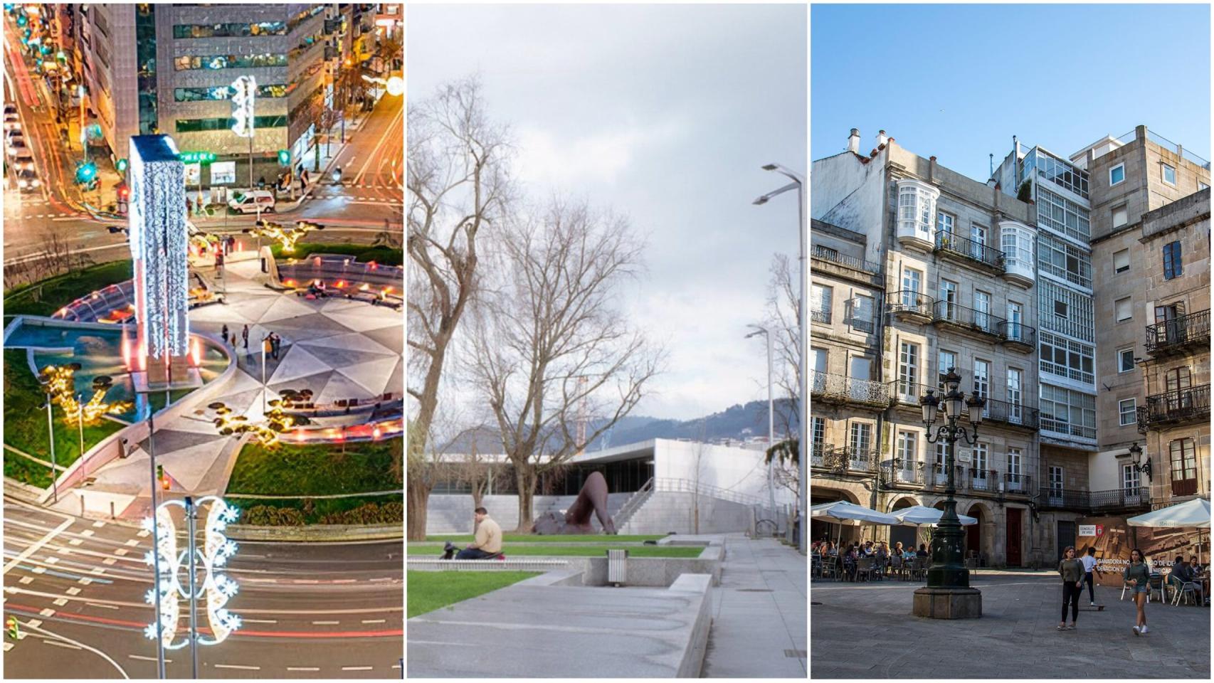 Diez de las plazas más emblemáticas de la ciudad de Vigo