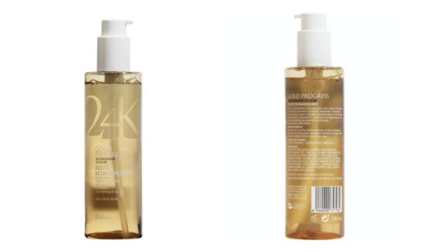 El desmaquillante de Mercadona que pertenece a la línea Gold Progress.