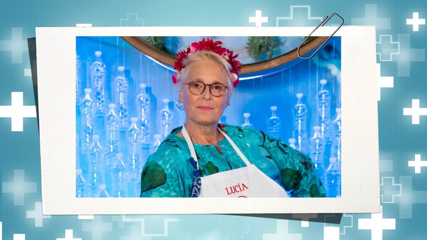 Lucía Dominguín en un fotomontaje de 'JALEOS'.