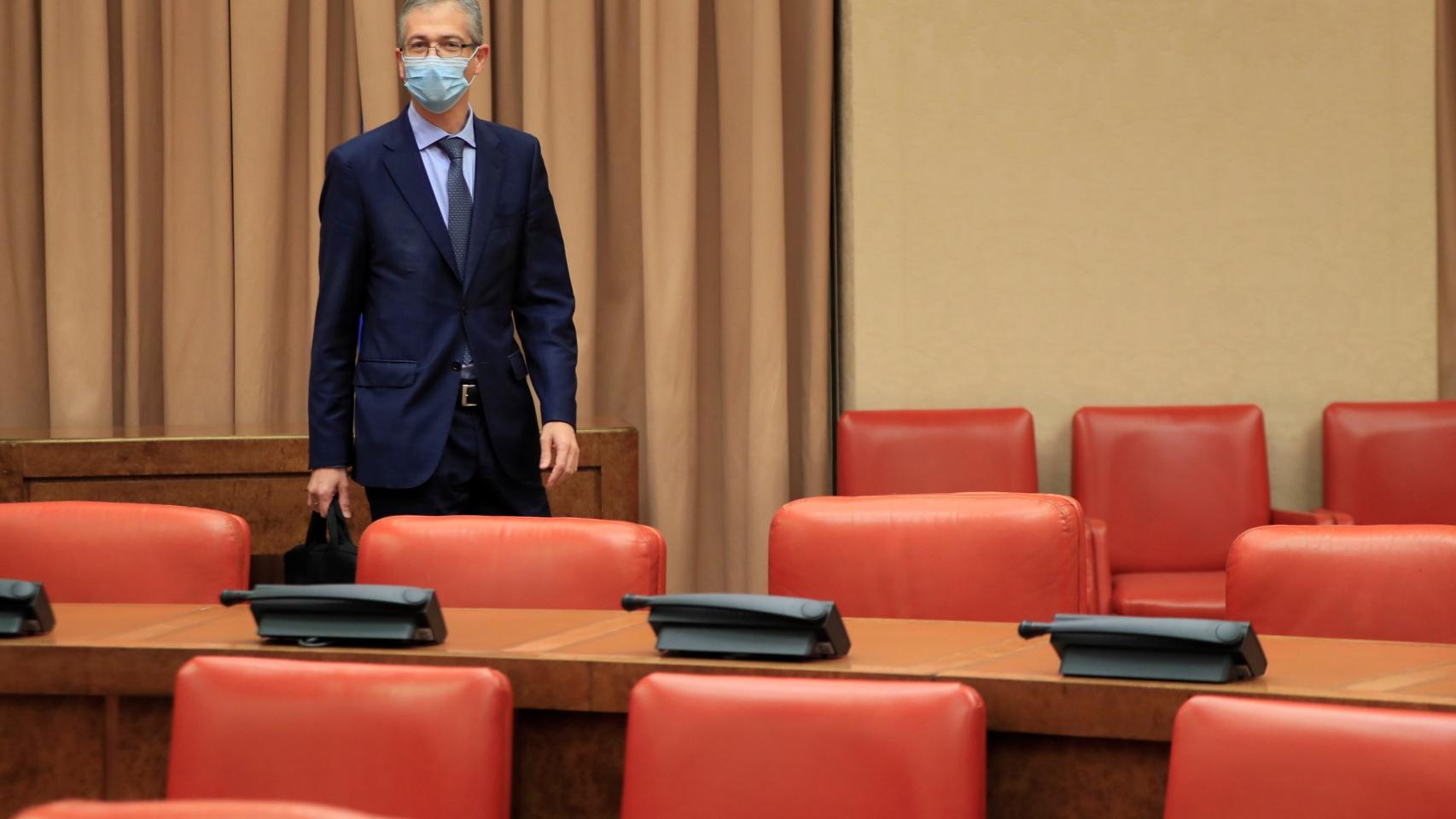 El gobernador del Banco de España, Pablo Hernández de Cos.