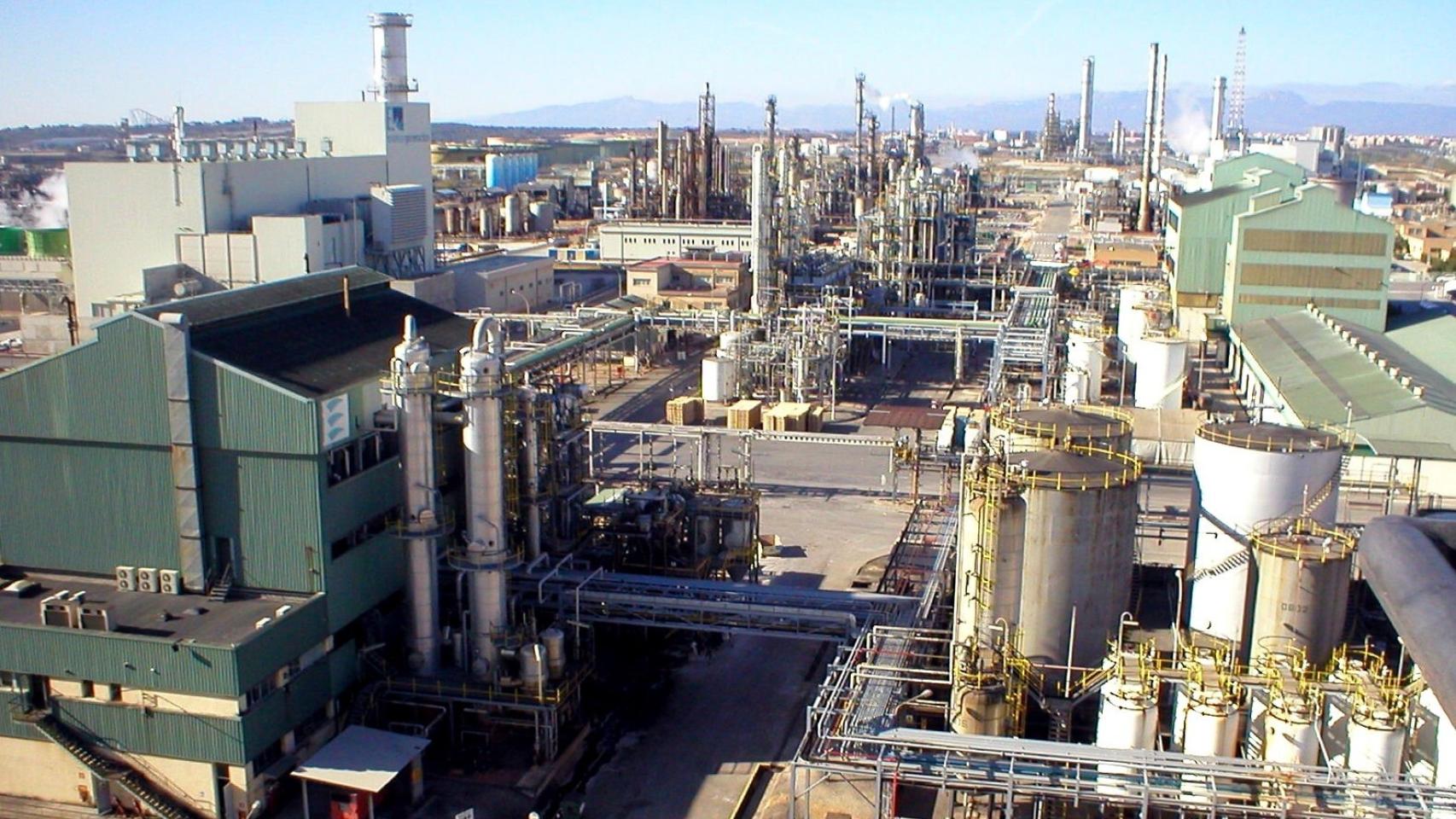 El complejo de Ercros, en Tarragona.