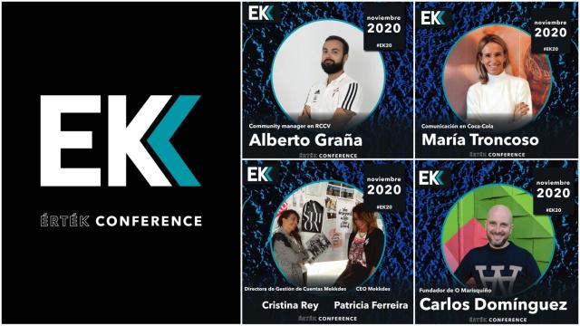 Algunos de los ponentes de las conferencias.