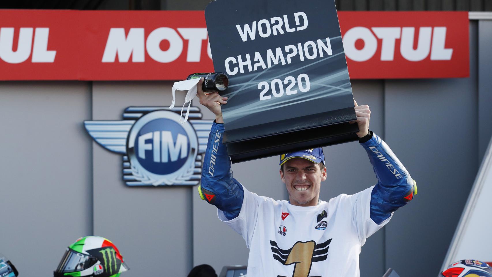 Joan Mir, campeón de mundo de MotoGP