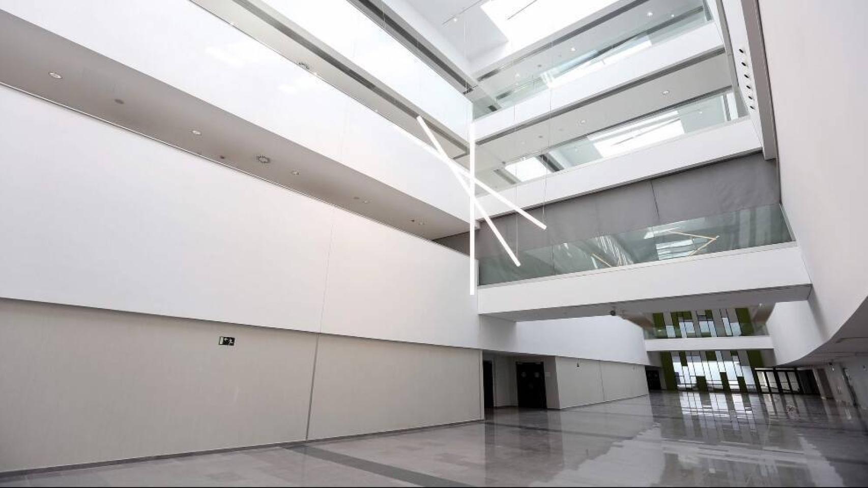 Interior del nuevo Hospital de Toledo