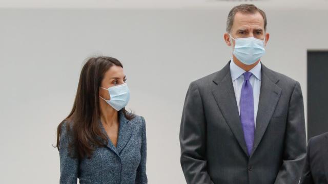 Los Reyes, en la inauguración del nuevo Hospital Universitario de Toledo.