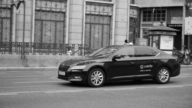 Imagen de un vehículo de Cabify.