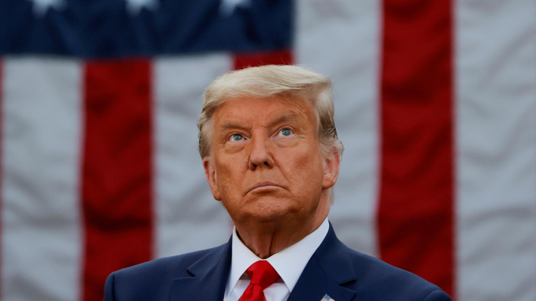 Donald Trump durante un evento en la Casa Blanca.