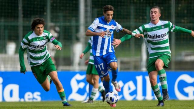 Rayco durante el partido contra el Paiosaco.