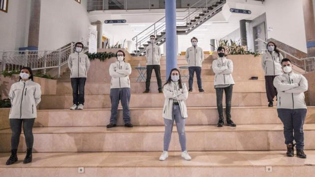 Integrantes del equipo del campus de Vigo.