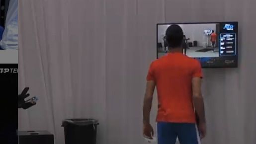 Djokovic y su reacción mientras Nadal se la jugaba ante Thiem