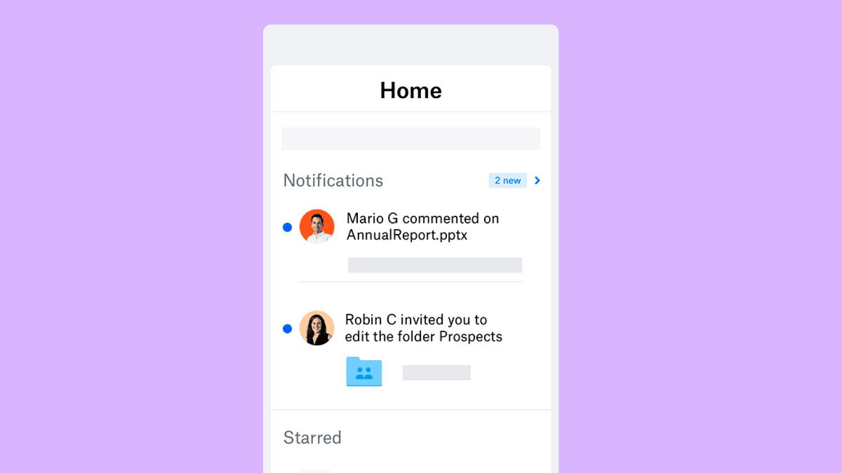 Dropbox se actualiza para facilitar el trabajo en equipo a distancia