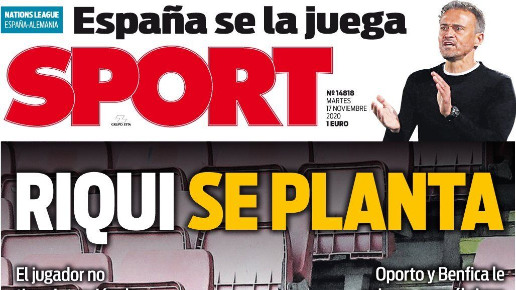 Portada Sport (17/11/20)