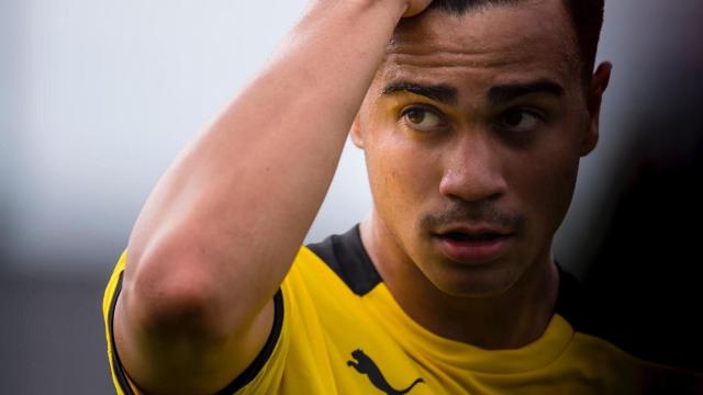 Reinier Jesus, con el Borussia Dortmund
