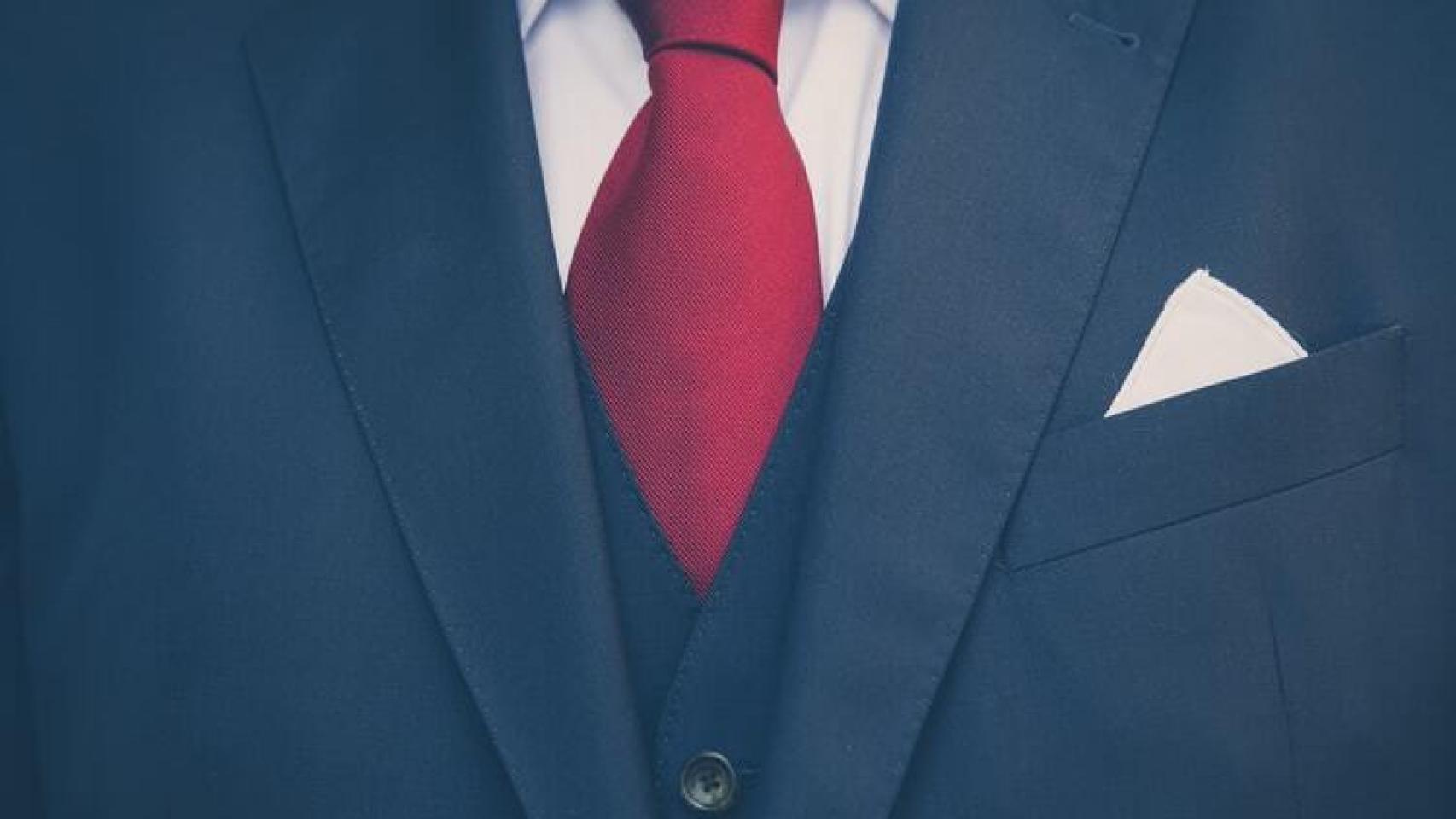 Traje de un ejecutivo.