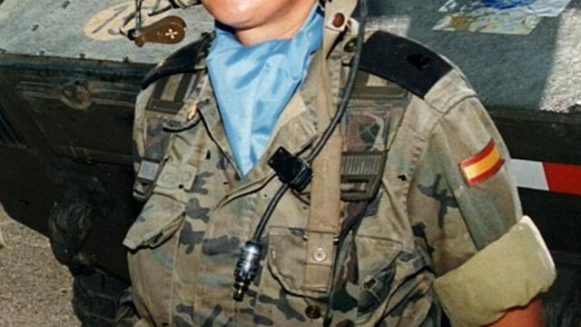 La capitán Lourdes Cebollero.