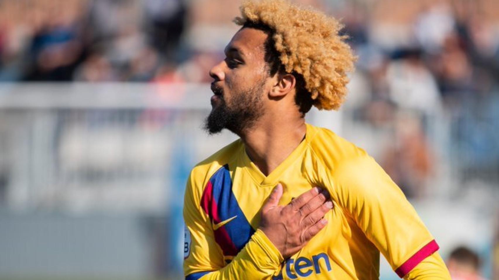 Konrad con el FC Barcelona