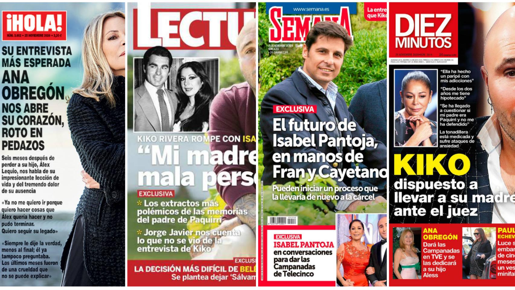 Estas son las revistas de este miércoles.