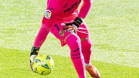 Sergio Asenjo, en un partido del Villarreal. Foto: Instagram (@sergioasenjo1)