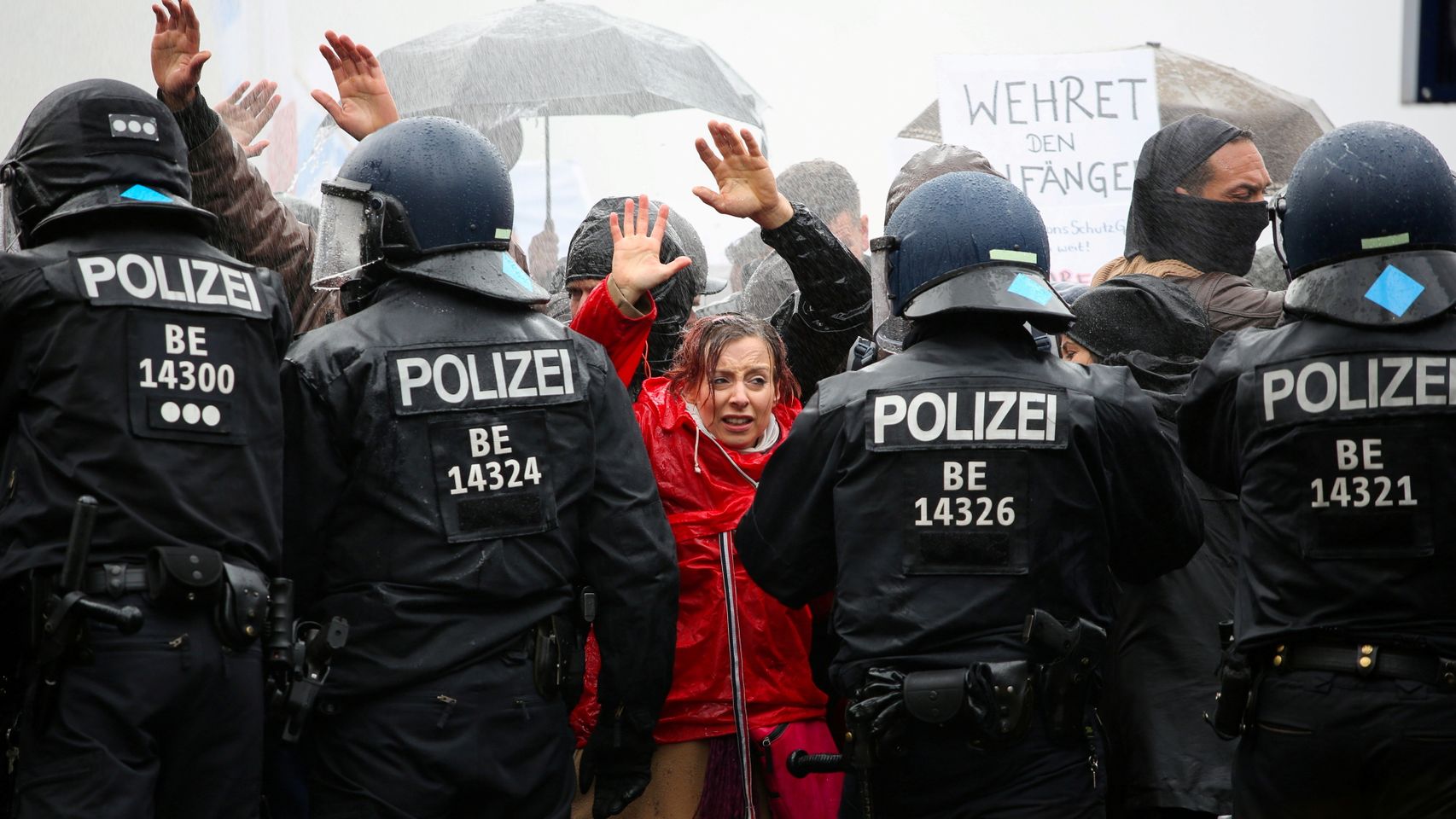 Imagen de la manifestación en Berlín.