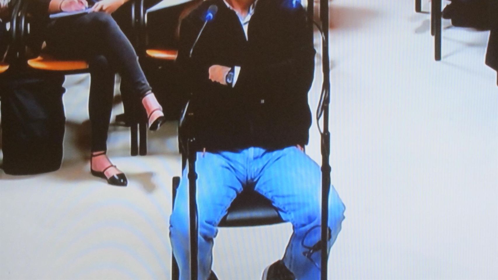 Alfonso Basterra durante el juicio por el asesinato de su hija Asunta.
