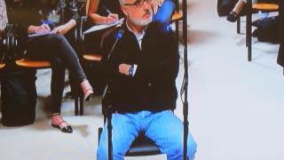 Alfonso Basterra durante el juicio.