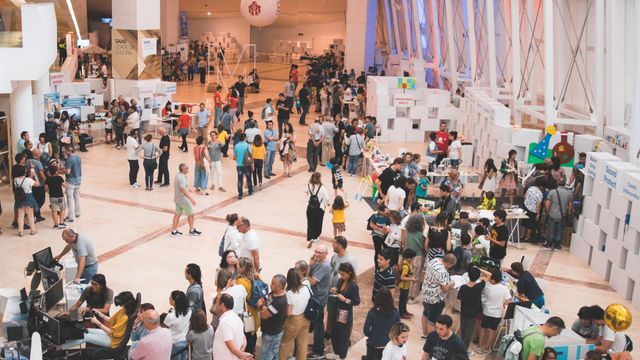 Feria Maker Faire celebrada en el 2019.