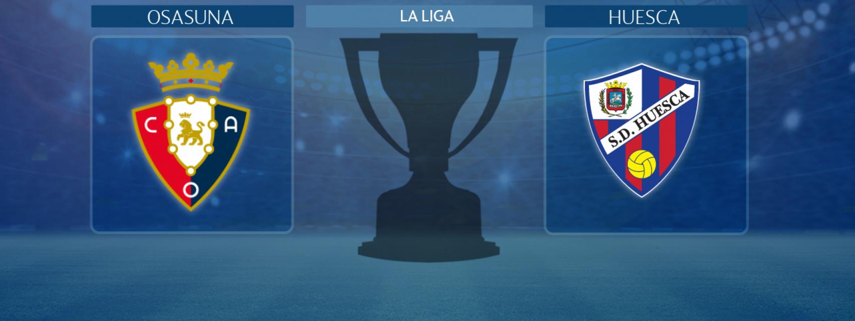 Osasuna - Huesca, partido de La Liga