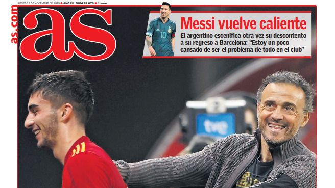 Portada AS (19/11/20)
