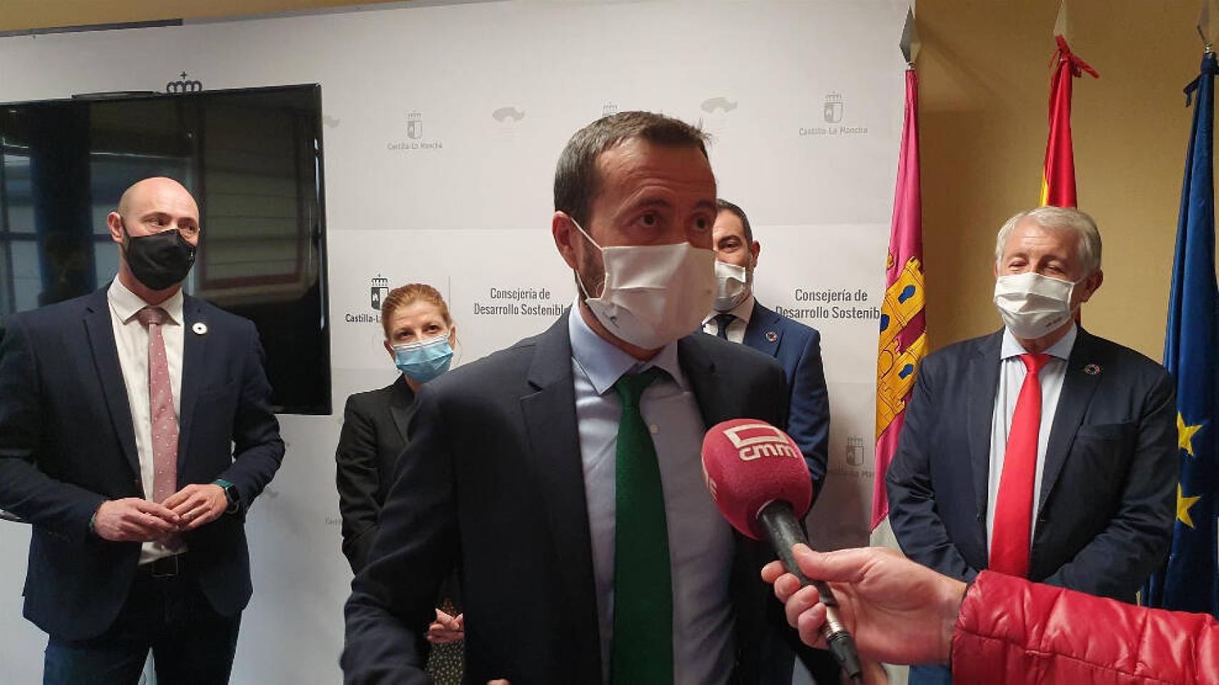 José Luis Escudero, consejero de Desarrollo Sostenible de Castilla-La Mancha