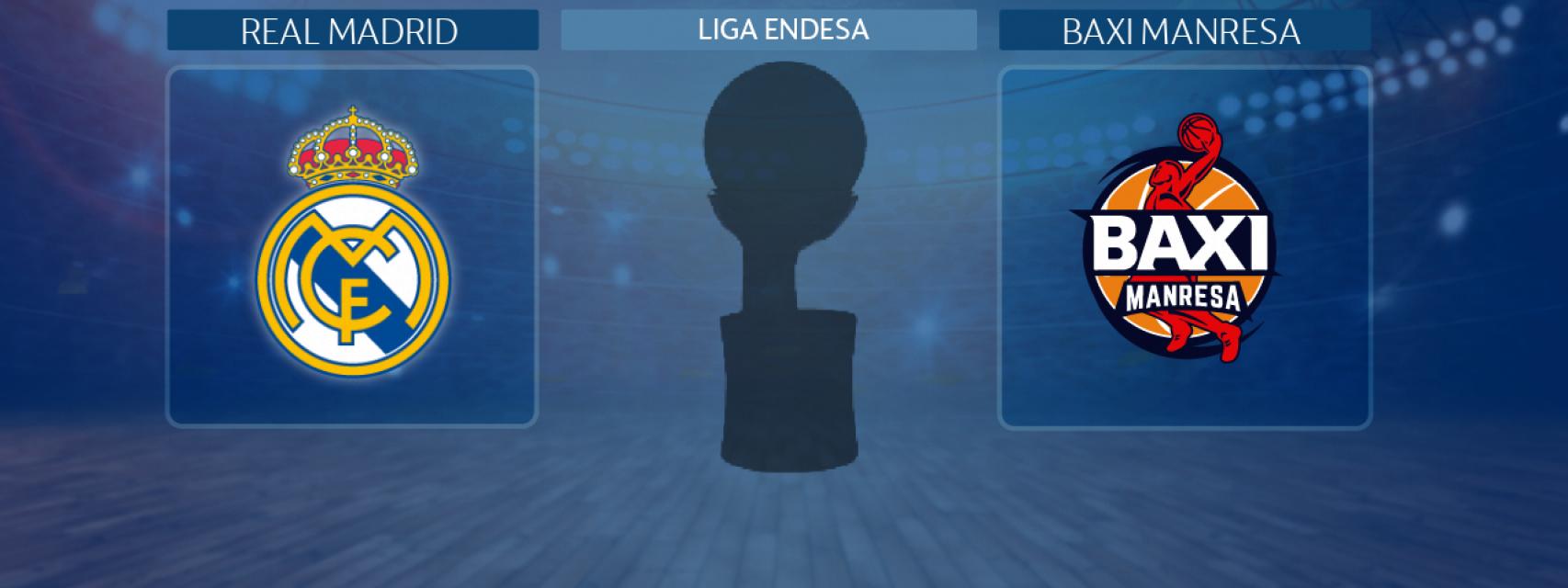Real Madrid - Baxi Manresa, partido de la Liga Endesa