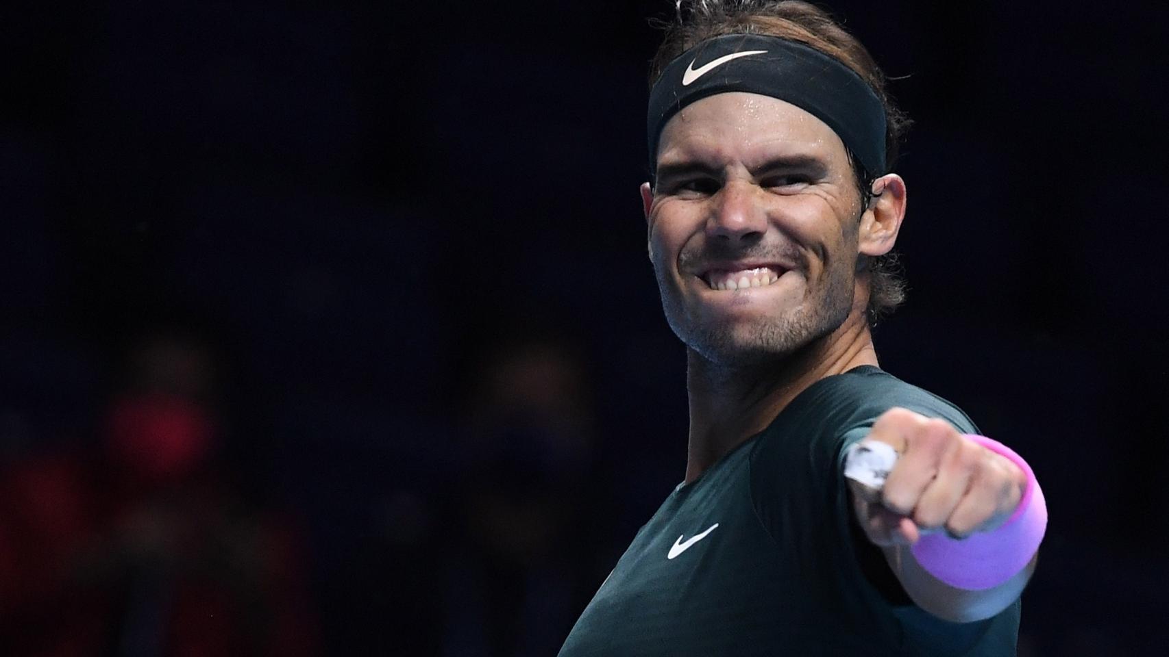 Rafa Nadal, en las ATP Finals de Londres