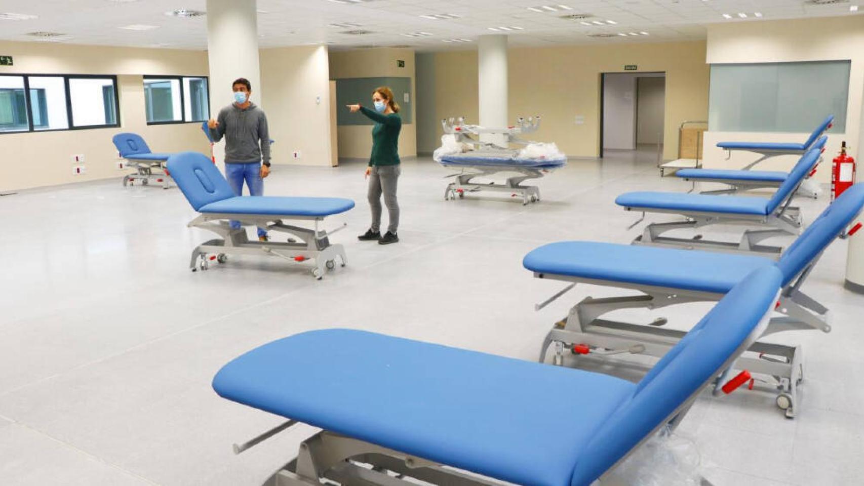 El área de Rehabilitación del Hospital Universitario de Toledo