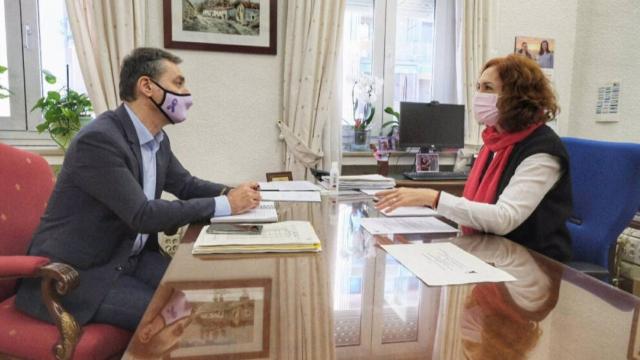 El delegado del Gobierno en Castilla-La Mancha, Francisco Tierraseca, se reúne con la subdelegada del Gobierno en la provincia de Ciudad Real, María Ángeles Herreros