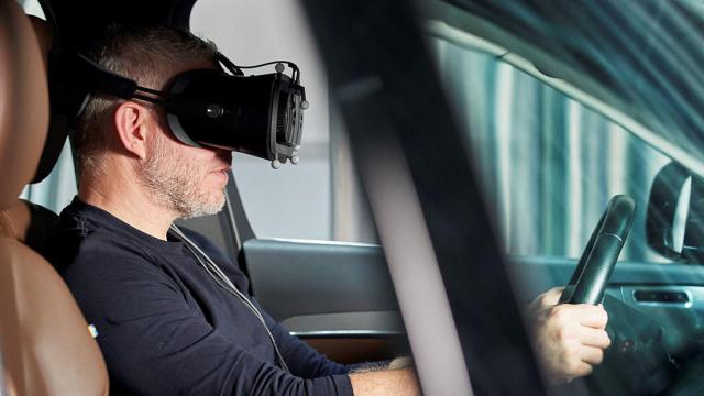Volvo a desarrollo un simulador para la conducción.