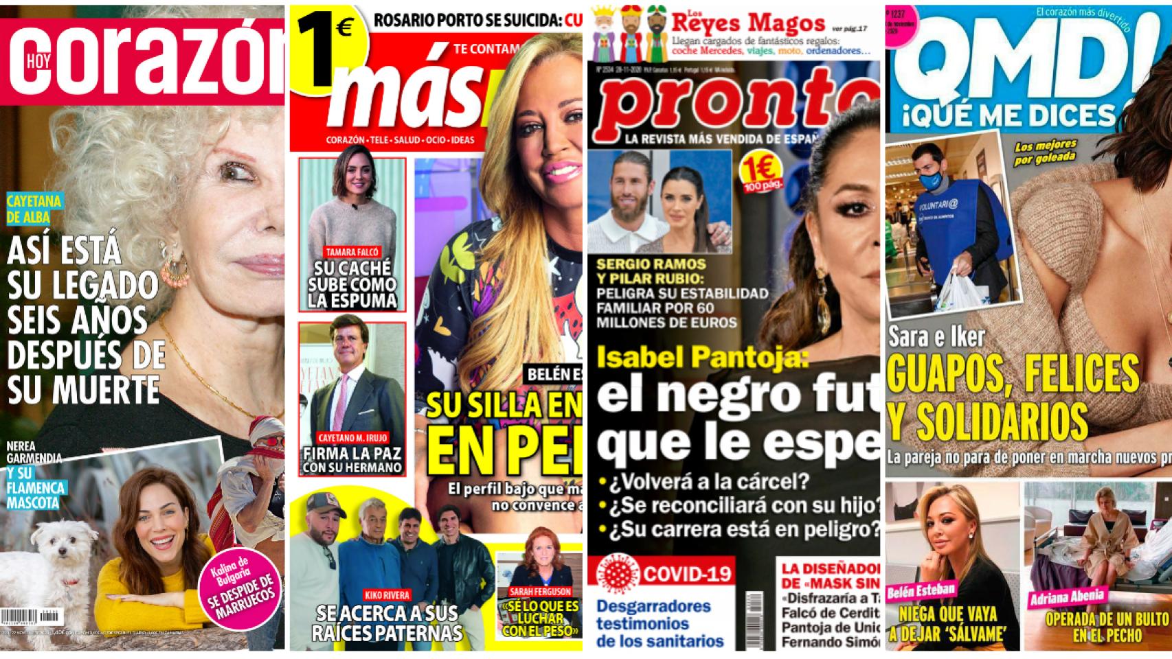 Estas son las revistas de este lunes.