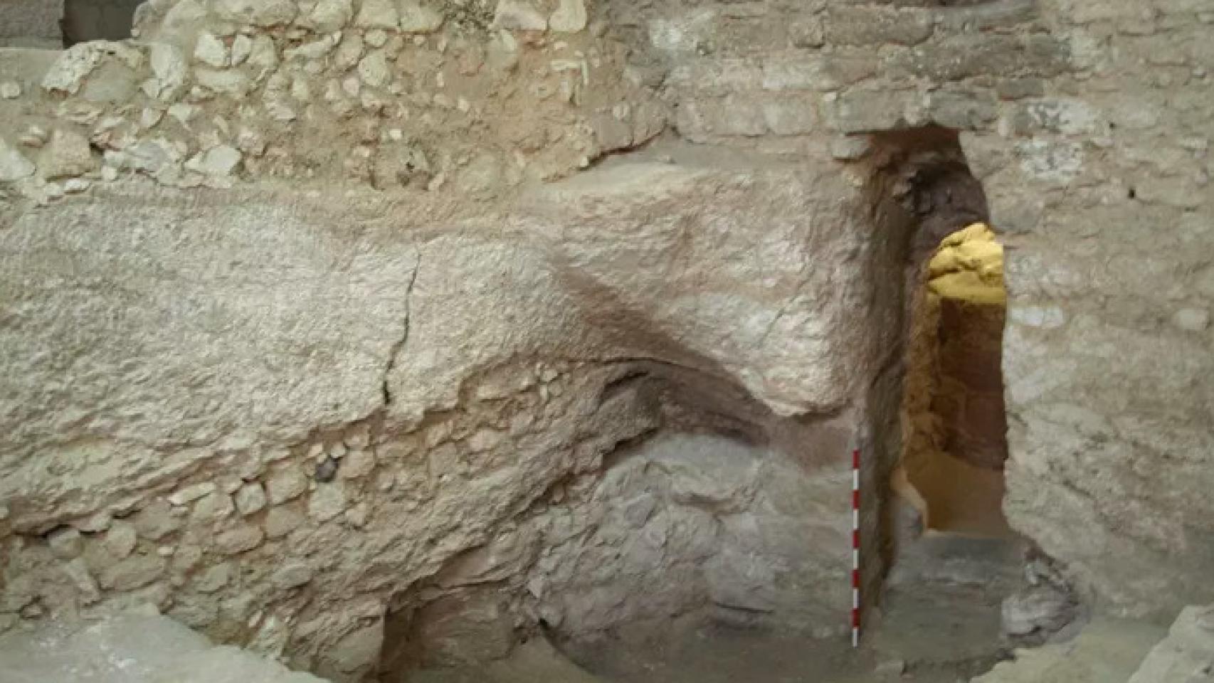La estructura del siglo I en Nazaret.